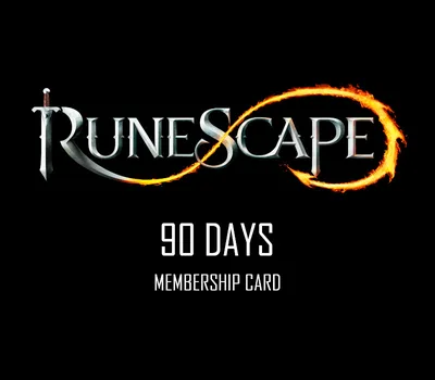 RuneScape 90-Day Prepaid Time Game Card — лицензионный ключ
