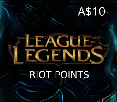 League of Legends 10 AUD Prepaid RP Card OCE — лицензионный ключ