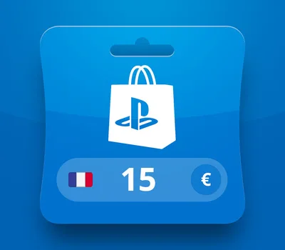 PlayStation Network EUR 15 Gift Card FR — лицензионный ключ