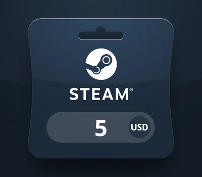 Steam Wallet USD 5 Gift Card US — лицензионный ключ