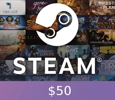 Steam Gift Card $50 CAD Global Activation Code — лицензионный ключ