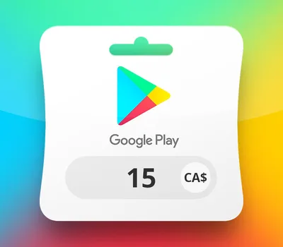 Google Play CAD 15 Gift Card CA — лицензионный ключ