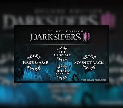 Darksiders III Deluxe Edition PC Steam CD Key — лицензионный ключ