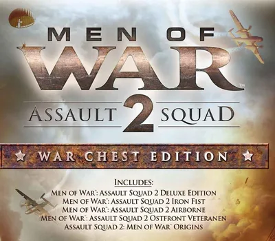 Men of War: Assault Squad 2 War Chest Edition PC Steam CD Key — лицензионный ключ