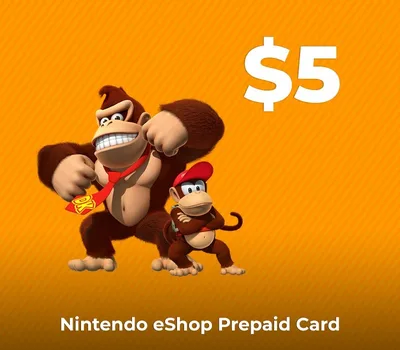 Nintendo eShop Prepaid Card USD 5 Key US — лицензионный ключ