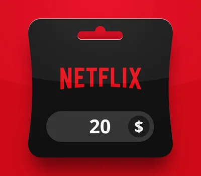 Netflix USD 20 Gift Card US — лицензионный ключ