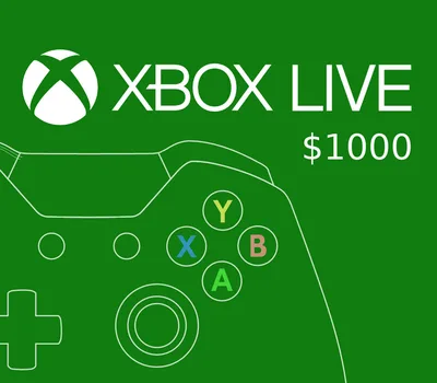 XBOX Live $1000 Prepaid Card MX — лицензионный ключ