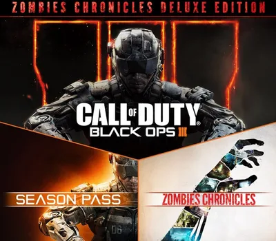 Call of Duty: Black Ops III Zombies Chronicles Deluxe Edition EU XBOX One CD Key — лицензионный ключ