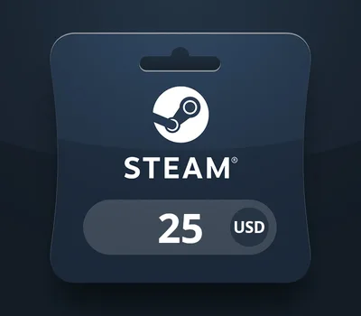 Steam Wallet USD 25 Gift Card US — лицензионный ключ