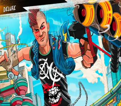 Sunset Overdrive Deluxe Edition EU XBOX One CD Key — лицензионный ключ