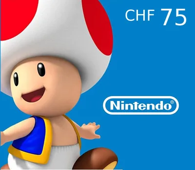 Nintendo eShop Prepaid Card CHF 75 Key CH — лицензионный ключ