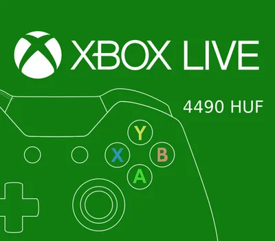 XBOX Live 4490 HUF Prepaid Card HU — лицензионный ключ
