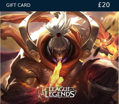 League of Legends 20 GBP Prepaid RP Card UK — лицензионный ключ