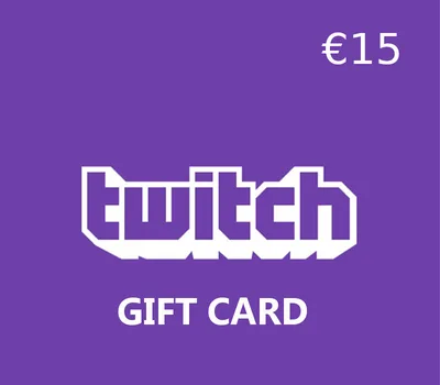 Twitch EUR 15 Gift Card EU — лицензионный ключ