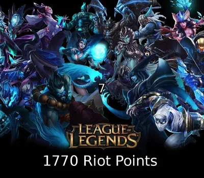 League of Legends 1770 RP Prepaid Card TR — лицензионный ключ