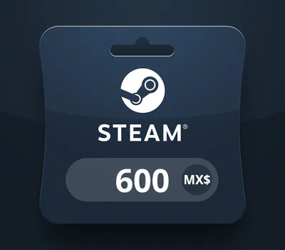 Steam Wallet MXN 600 Gift Card MX — лицензионный ключ