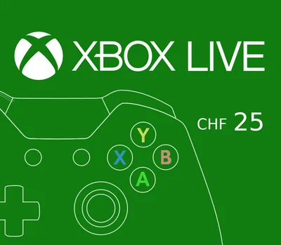 XBOX Live 25 CHF Prepaid Card CH — лицензионный ключ