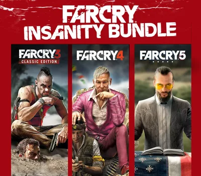 Far Cry Insanity Bundle AR XBOX One CD Key — лицензионный ключ