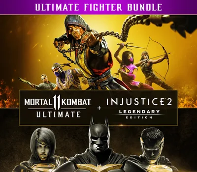 Mortal Kombat 11 Ultimate + Injustice 2 Legendary Edition Bundle PC Steam CD Key — лицензионный ключ