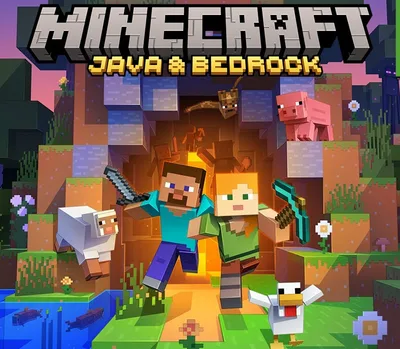 Minecraft: Java & Bedrock Edition AR PC Windows CD Key — лицензионный ключ