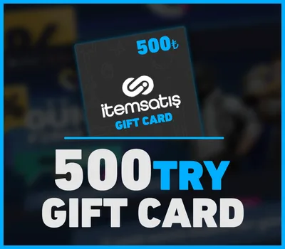 itemsatis 500 TRY Gift Card — лицензионный ключ