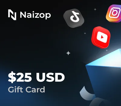 Naizop 25 USD Gift Card — лицензионный ключ