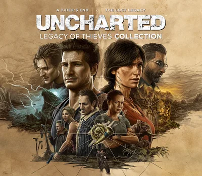 Uncharted: Legacy of Thieves Collection EN Language Only EU Steam CD Key — лицензионный ключ