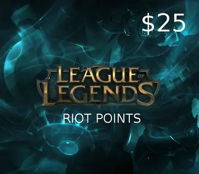 League of Legends 25 USD Prepaid RP Card LAS/LAN Server — лицензионный ключ