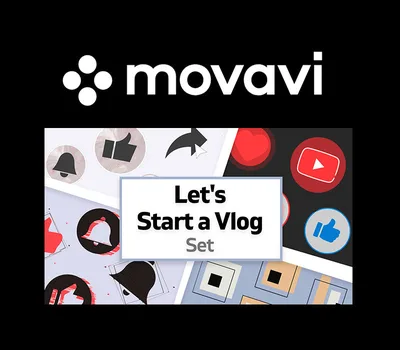 Movavi Slideshow Maker 8 Effects - Let's Start a Vlog Set — купить ключ