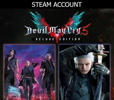 Devil May Cry 5 Deluxe + Vergil Steam Account — лицензионный ключ