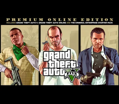Grand Theft Auto V: Premium Online Edition & Whale Shark Card Bundle AR XBOX One CD Key — лицензионный ключ