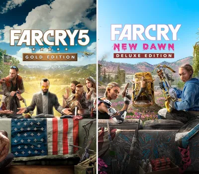 Far Cry 5 Gold Edition + Far Cry New Dawn Deluxe Edition Bundle Steam Account — лицензионный ключ