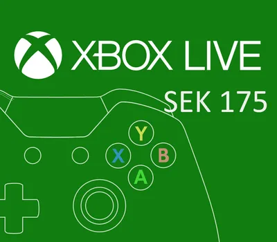 XBOX Live 175 SEK Prepaid Card SE — лицензионный ключ