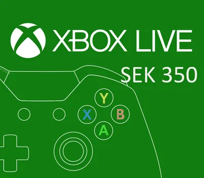 XBOX Live 350 SEK Prepaid Card SE — лицензионный ключ