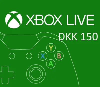 XBOX Live 150 DKK Prepaid Card DK — лицензионный ключ
