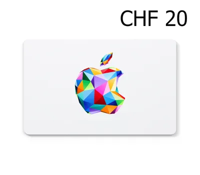 Apple 20 CHF Gift Card CH — лицензионный ключ
