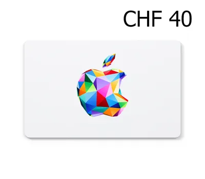 Apple 40 CHF Gift Card CH — лицензионный ключ