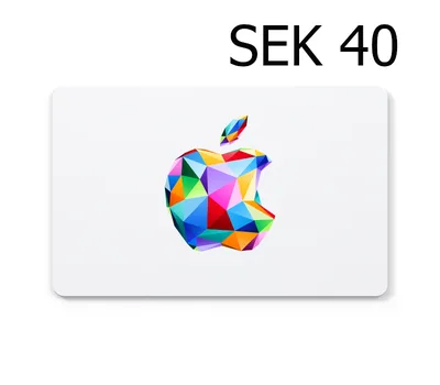 Apple 40 SEK Gift Card SE — лицензионный ключ