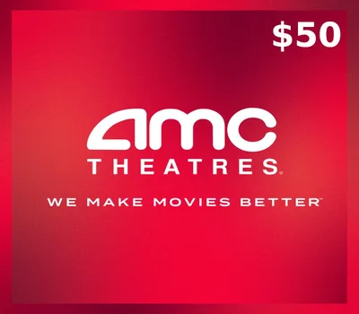 AMC Theatres USD 50 Gift Card US — лицензионный ключ