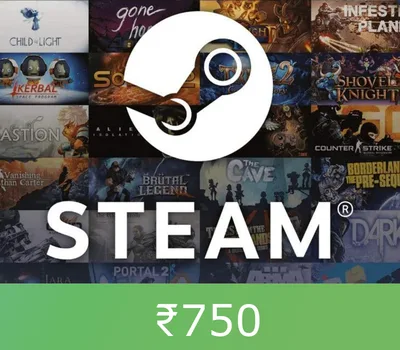 Steam Gift Card ₹750 INR Global Activation Code — лицензионный ключ