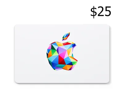 Apple $25 Gift Card CA — лицензионный ключ