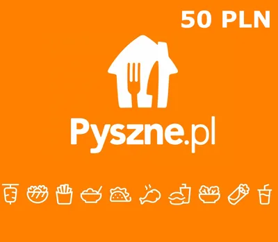 Pyszne.pl 50 PLN Gift Card PL — лицензионный ключ