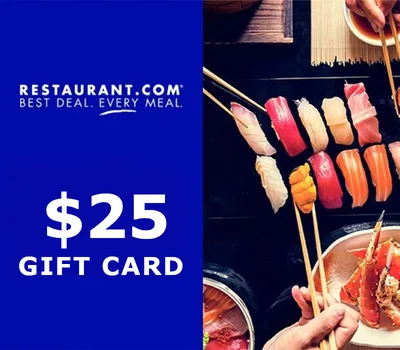 Restaurant.com $25 eGift Card US — лицензионный ключ