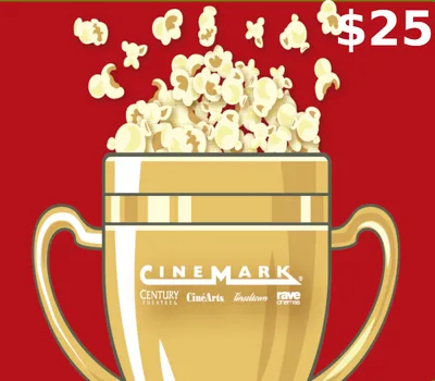 Cinemark Theatres $25 Gift Card US — лицензионный ключ