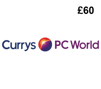 Currys PC World £60 Gift Card UK — лицензионный ключ