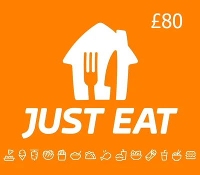 Just Eat £80 Gift Card UK — лицензионный ключ