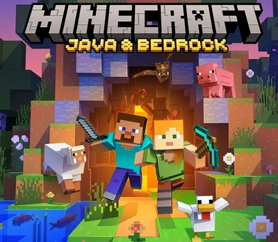 Minecraft: Java & Bedrock Edition EG PC Windows CD Key — лицензионный ключ