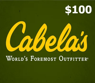 Cabelas $100 Gift Card US — лицензионный ключ
