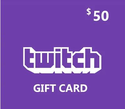 Twitch $50 Gift Card US — лицензионный ключ