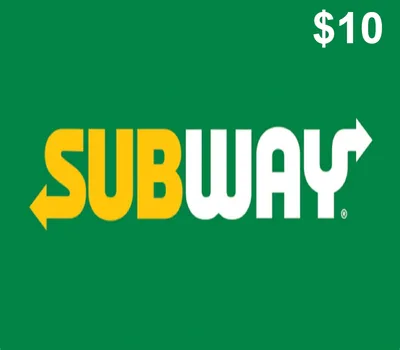Subway $10 Gift Card US — лицензионный ключ